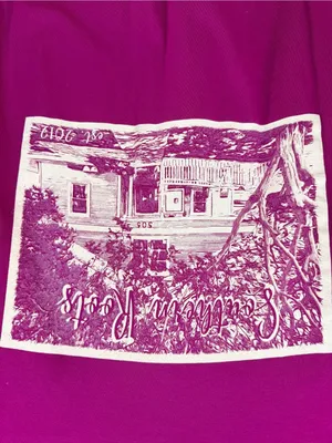 Comfort Colors Southern Roots Long Sleeve Graphic Tee Magenta Size Small thumbnail 8