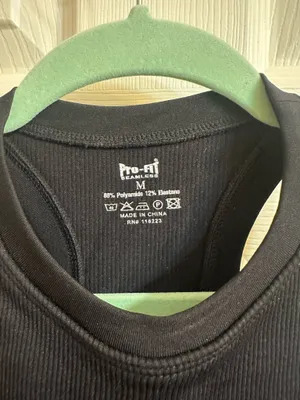Amazon Ribbed Black Tank thumbnail 2