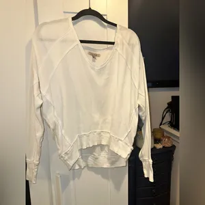 NWOT Free People Santa Clara Thermal In White thumbnail 6