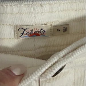 Faherty Stretch‎ Cord Wide Leg Blank NWT size 26 thumbnail 3