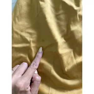 Elliatt Cassini One Shoulder Dress Size Medium Yellow Turmeric Draped Midi Satin thumbnail 8