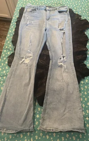 Indigo Rein Women's Jeans – Size 15 (31x32) Blue Denim Pants thumbnail 1