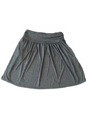 Halara NEW Fit and Flare Skirt Size Medium Gray Comfort City Chic Casual Soft thumbnail 2
