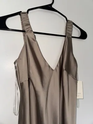 A New Day Satin Long Dress thumbnail 2