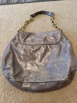 Tory Burch Gray Hobo Shoulder Bag thumbnail 5