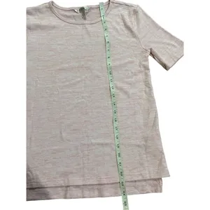 Banana Republic luxespun light Heathered‎ pink top sz XS thumbnail 5