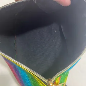 Rainbow Holographic Fanny Pack Waist Belt Bag Festival Adjustable thumbnail 7