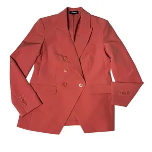 EXPRESS Blazer Suit Jacket Double Breasted Lined Pockets Womens Size Small thumbnail 6