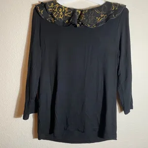 Vintage Lauren Ralph Lauren Black Top thumbnail 2