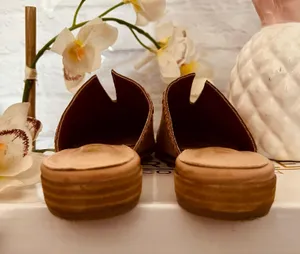 MI,IM Boho Leather Mules thumbnail 6