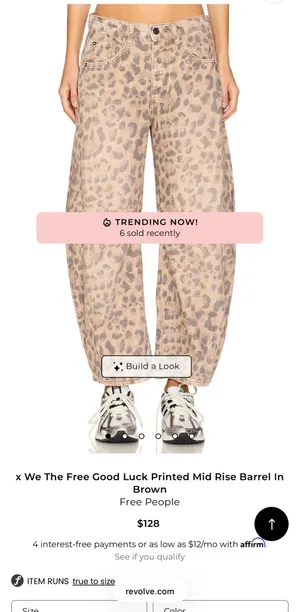 Barrel Jeans Free People thumbnail 3