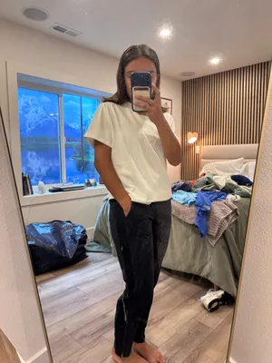 Athleta Joggers Navy Blue thumbnail 2