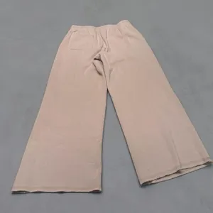 Ultra Flirt Mauve Wide Leg Raw Hem‎ Sweatpants - M thumbnail 2