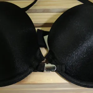 🔥Sexy Shiny Black Adjust Push Up Bra Size undefined thumbnail 2
