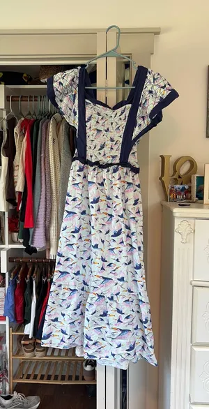 Briton Court Maxi Dress Blue thumbnail 1