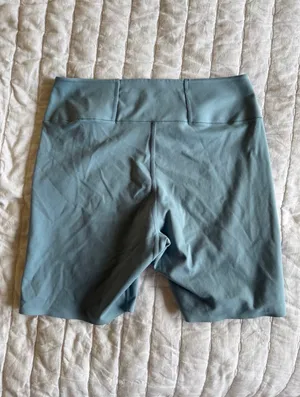 UNIQLO AIRism Blue Biker Shorts — S thumbnail 4