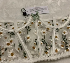 For Love & Lemons Tossed Daisy Corset thumbnail 6