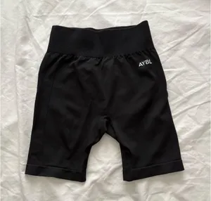 AYBL Black Motion Seamless Cycling Shorts thumbnail 1
