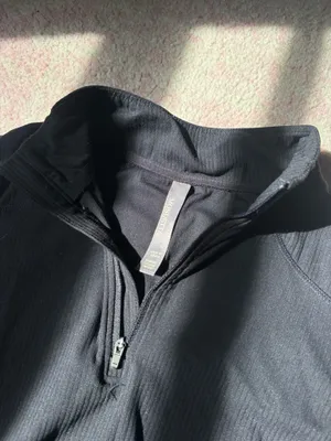 Black Athletic Zip Up XS fits S thumbnail 2