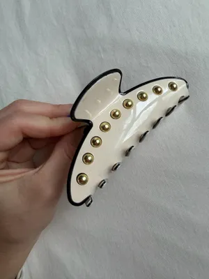 Free People Larkin Studded Claw Clip thumbnail 7