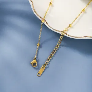 18K Gold Plated Romantic Heart Anklet for Women thumbnail 3