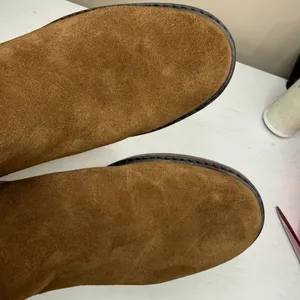 MARC FISHER Womens Brown Heel Pull-Tab Modesty Suede Leather Chelsea Boot 8 M thumbnail 8