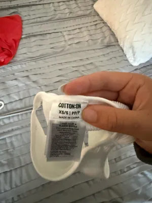 Cotton On Tank top White Crop thumbnail 3