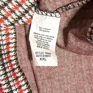 Le Lis Red Black Houndstooth A-Line Stretch Pull On Skirt Women's XXL thumbnail 4