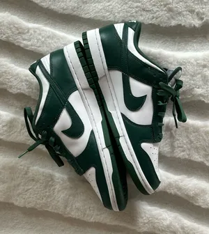 Nike Dunk Low – Michigan State Green Men Size 8 thumbnail 1