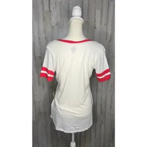 NWT NCAA Women's Size Small Maryland Terrapins White‎ Short Sleeve T-Shirt thumbnail 4