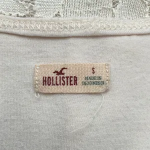 HOLLISTER‎ Ivory Lace Layered Long Sleeve Top Sheer Flower Print S thumbnail 4