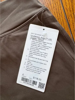 Lululemon Align Jogger High Rise 26” Walnut Crunch Size 4 NWT thumbnail 5