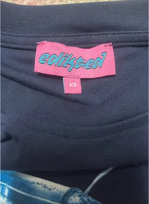 Edikted Baby Tee Blue thumbnail 2
