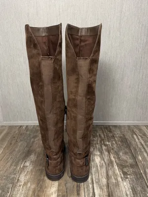 Bass Women's Brown Knee-High Boots - Classic Riding Style thumbnail 9