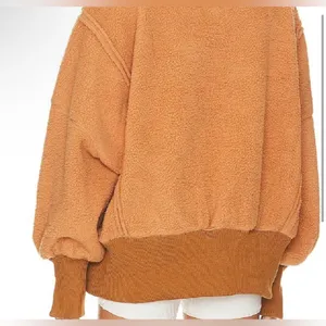 NWOT Free People We The Free Cozy Camden Sweatshirt In Sandstorm Sold Out Color thumbnail 5