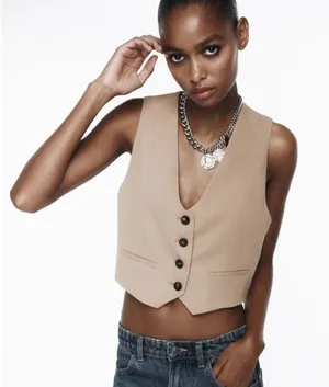 Zara Vest Tank Top thumbnail 1