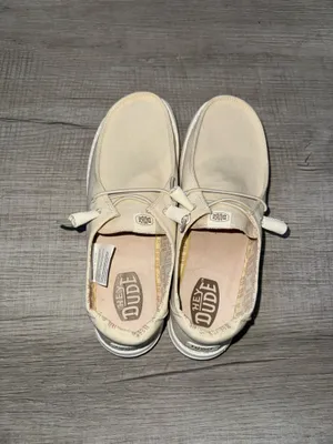 Tan Hey Dude Slip-On Shoes thumbnail 2