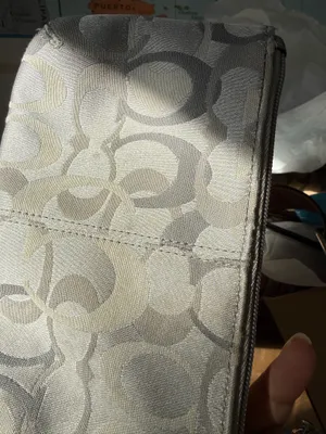 Vintage Coach Legacy Signature Optic Turnlock Flap Wristlet thumbnail 10