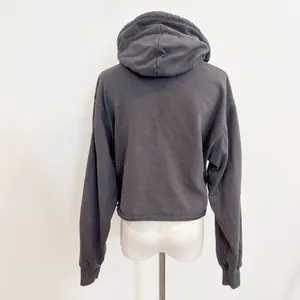 Hollister Cropped Graphic Hoodie Pullover Sweatshirt Loungewear‎ Casual Small thumbnail 8