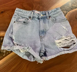 Pink Lily Denim Shorts thumbnail 1