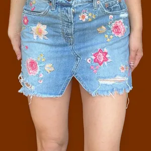 American Eagle Denim Skirt thumbnail 1