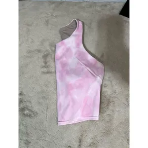 Lululemon Women's Pink Tie-Dye Racerback Sports Bra Size 4 thumbnail 6