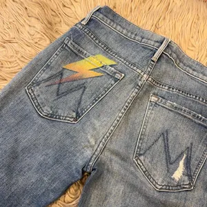 Mother Denim - the stunner ankle step fray Jeans size 26 thumbnail 6