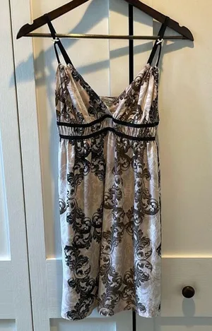 Linea Donatella Flora Slip Dress Lingerie Size M thumbnail 3