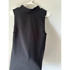 French Connection Medium Tank Top Blouse Womens Lace Black Sleeveless Sheer thumbnail 14