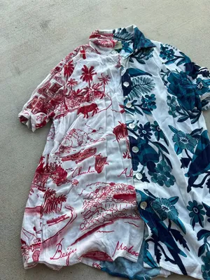 NEW Farm Rio Women’s Mixed‎ Prints Uni Shirt Size SMALL thumbnail 5