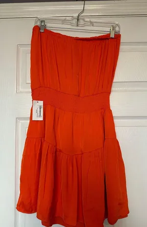 fab'rik Orange Dress thumbnail 3