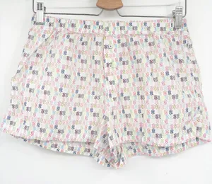 Victoria's Secret Womens Dream Angels Cotton Monogram Logo Boxer Pajama Shorts M thumbnail 1