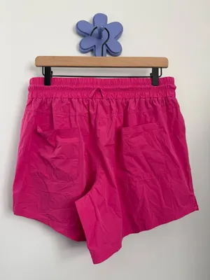 Free People Medium Pink Drawstring Active Shorts thumbnail 3