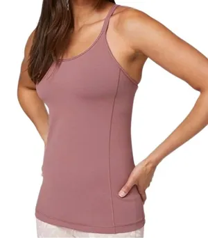 Lululemon Free To Be Tank Everlux Red Dust Sz 6 thumbnail 1